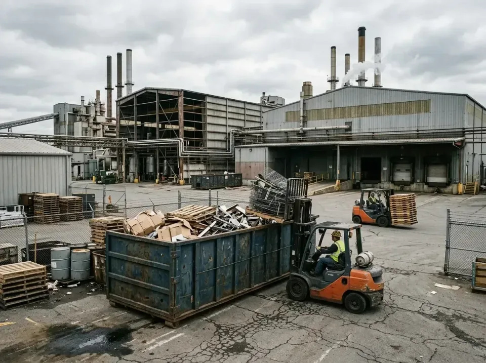 industrial-factory-scrap-conta-003 — frequently asked questions, Cheap Roll-off Dumpster Rentals in Willowbrook, IL